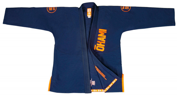 OKAMI BJJ Gi Anniversary - naviblue